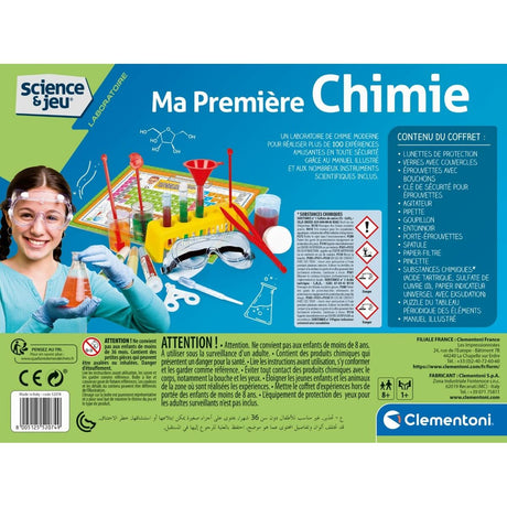 Jogo de Ciência Clementoni My first chemistry (FR) - EcoNest