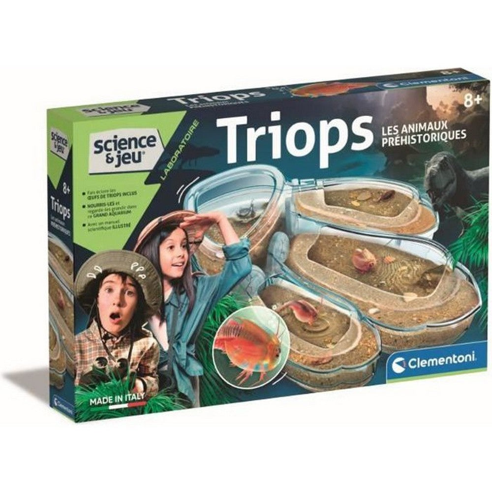 Jogo de Ciência Clementoni Triops Les animaux préhistoriques FR - EcoNest