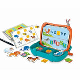 Jogo de Mesa Clementoni Magnetic Letters & Animals Case (FR)