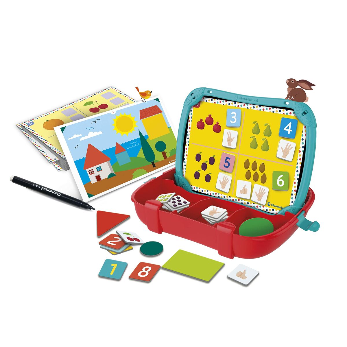 Jogo Educação Infantil Clementoni Case Figures Shapes (FR) - EcoNest