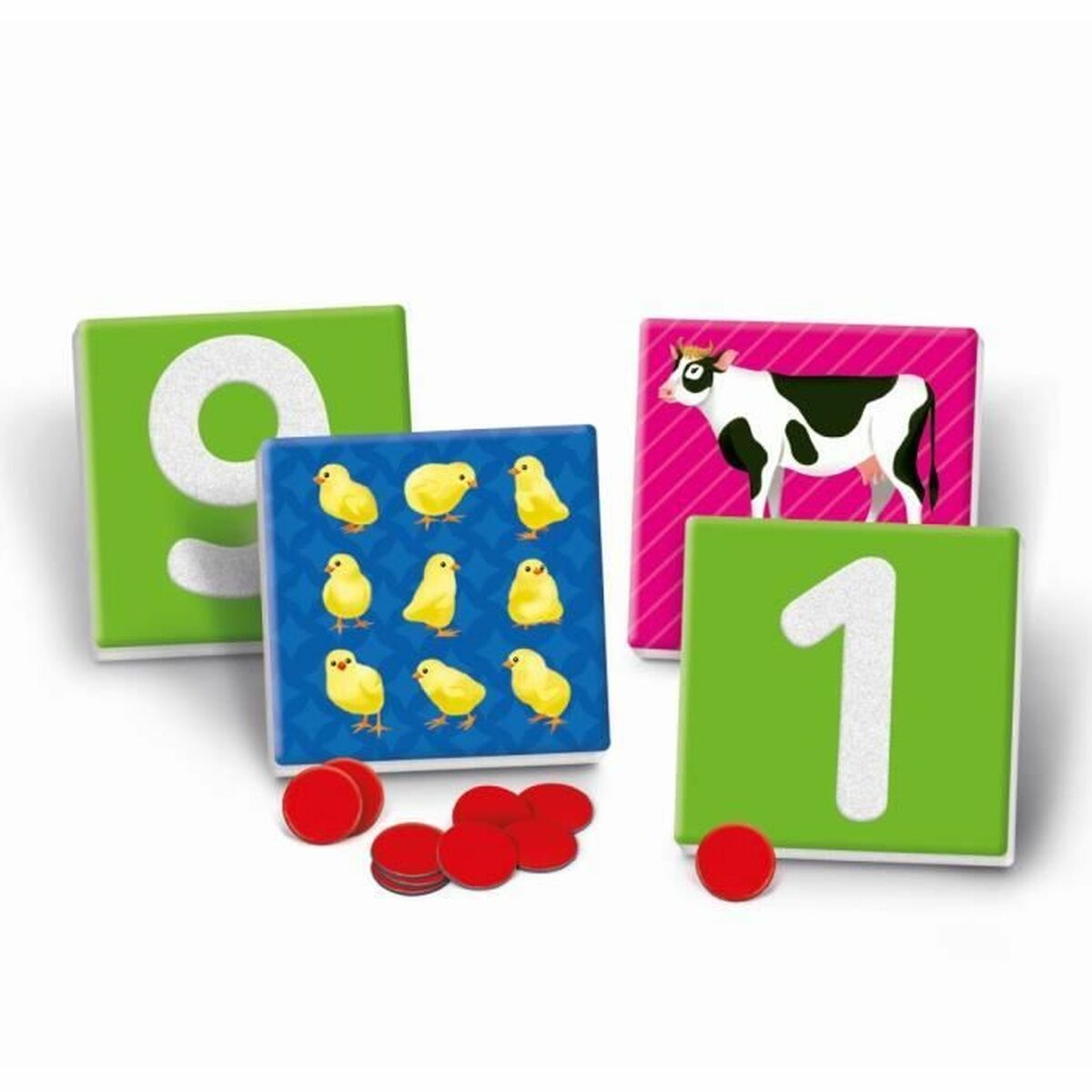 Jogo Educativo Clementoni Les chiffres tactiles (FR)