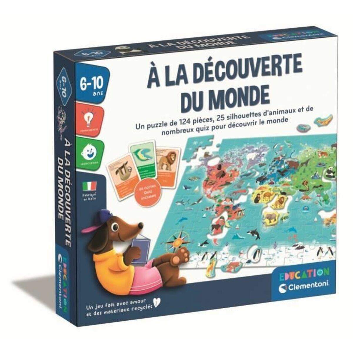 Jogo Educativo Clementoni À la découverte du monde (FR)