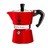 Cafeteira Italiana Bialetti Vermelho Alumínio 1 Copo 50 ml - EcoNest