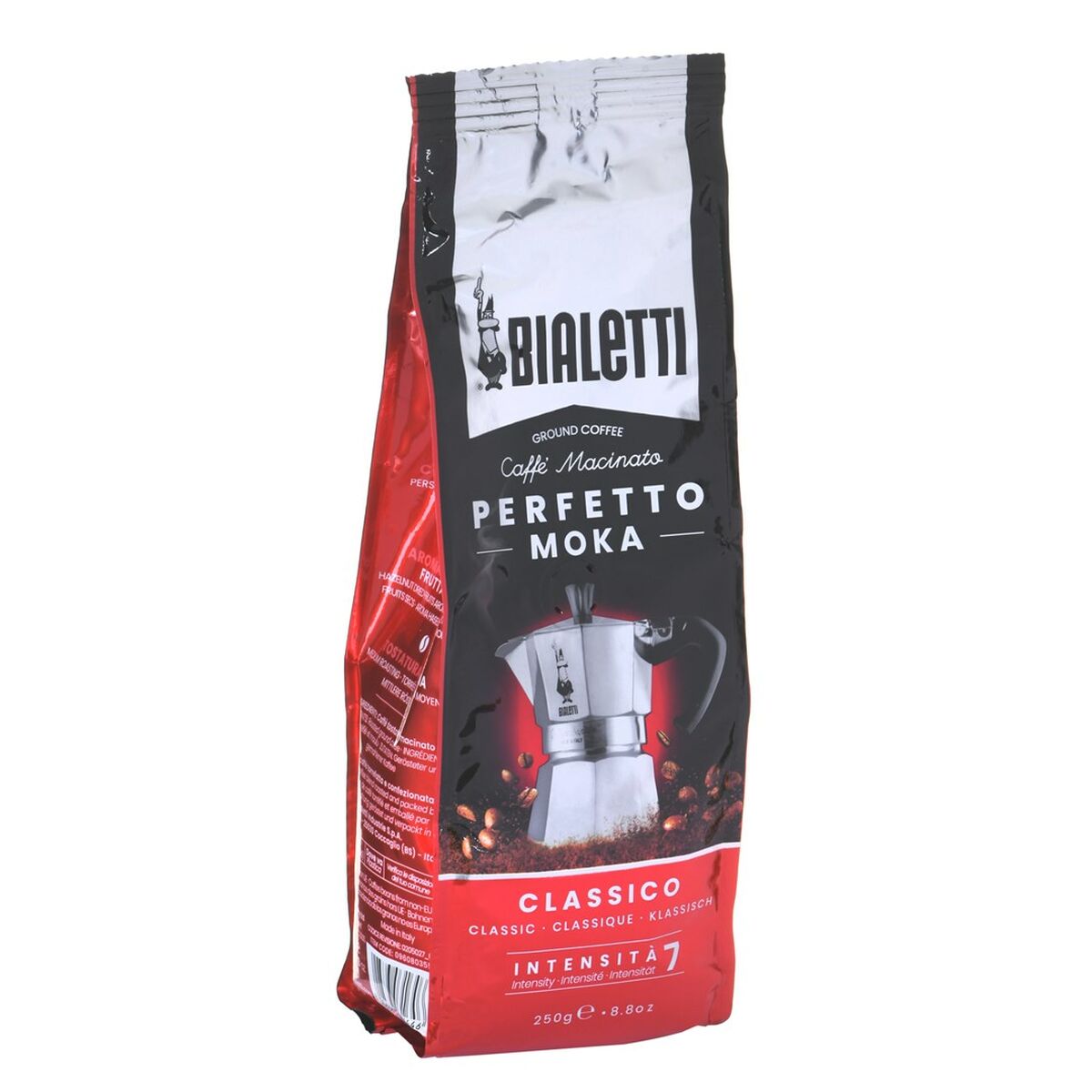 Cafeteira Italiana Bialetti Prateado Aço inoxidável 240 ml 6 Copos - EcoNest