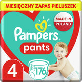 Fraldas descartáveis Pampers 4 (176 Unidades) - EcoNest