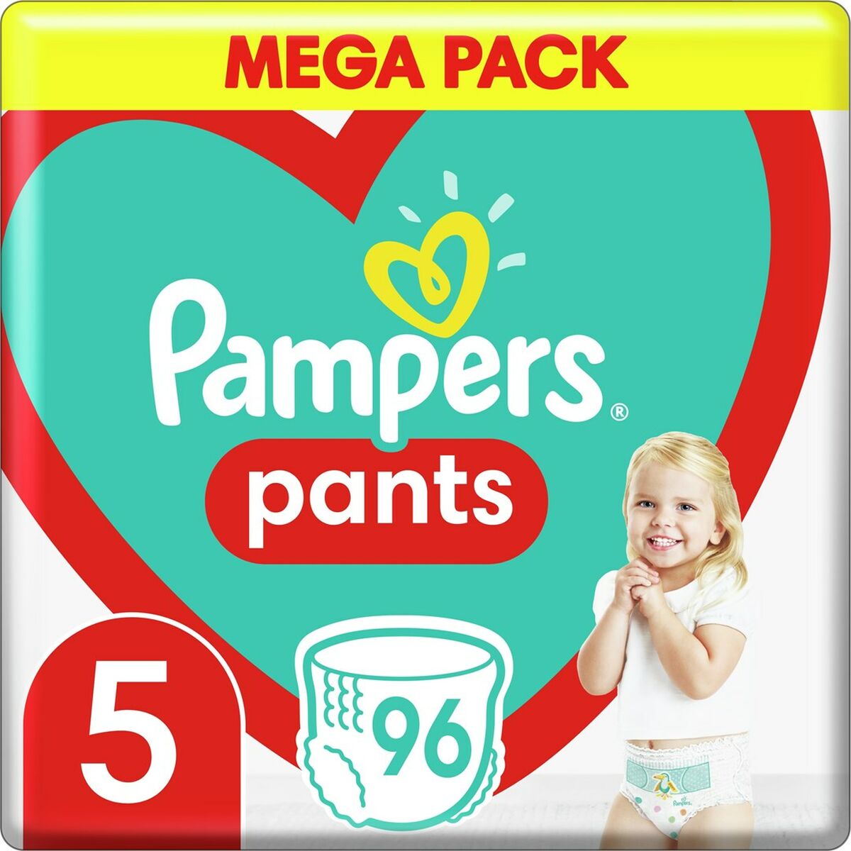 Fraldas descartáveis Pampers 5 (96 Unidades) - EcoNest