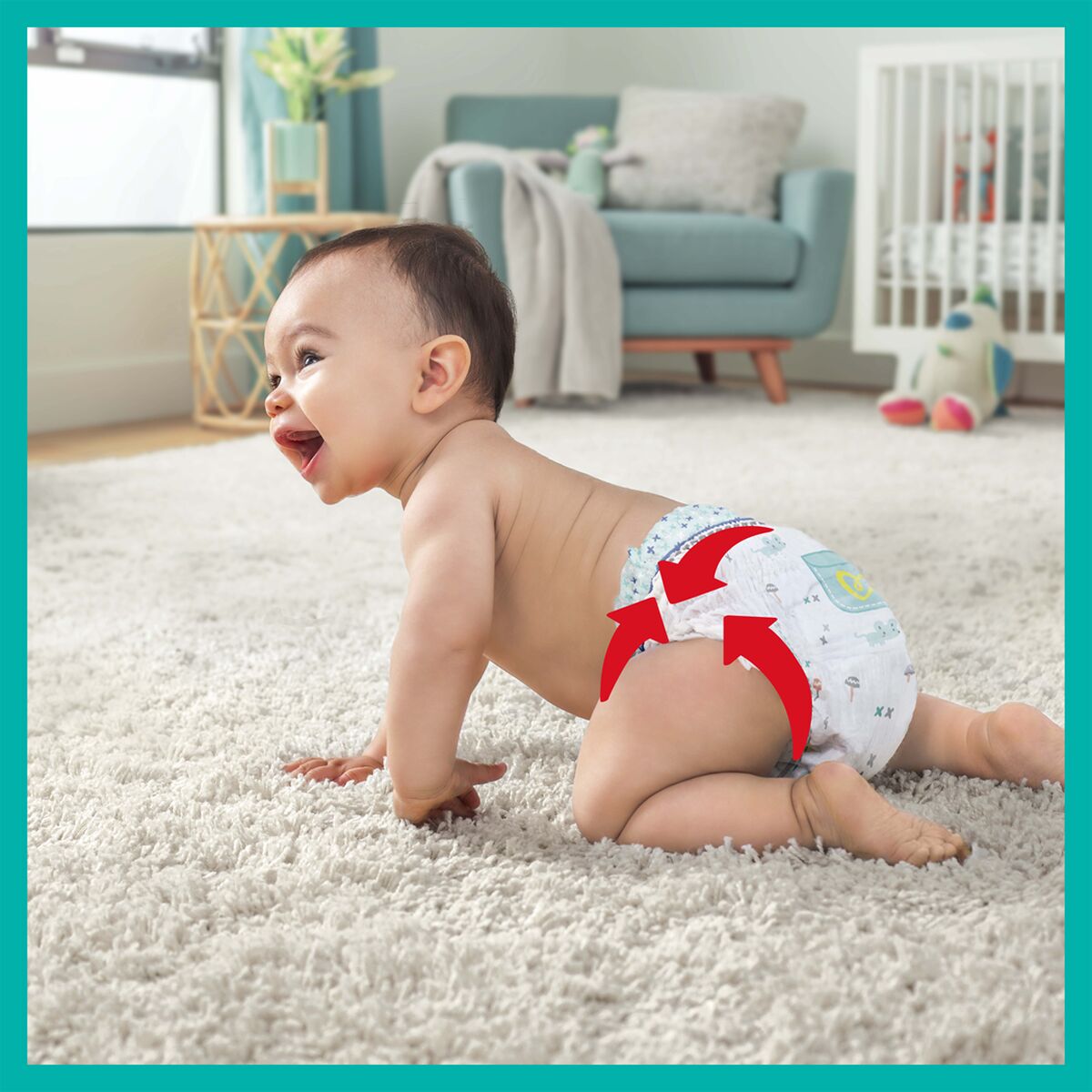 Fraldas descartáveis Pampers 9-15 kg 4 (114 Unidades) - EcoNest