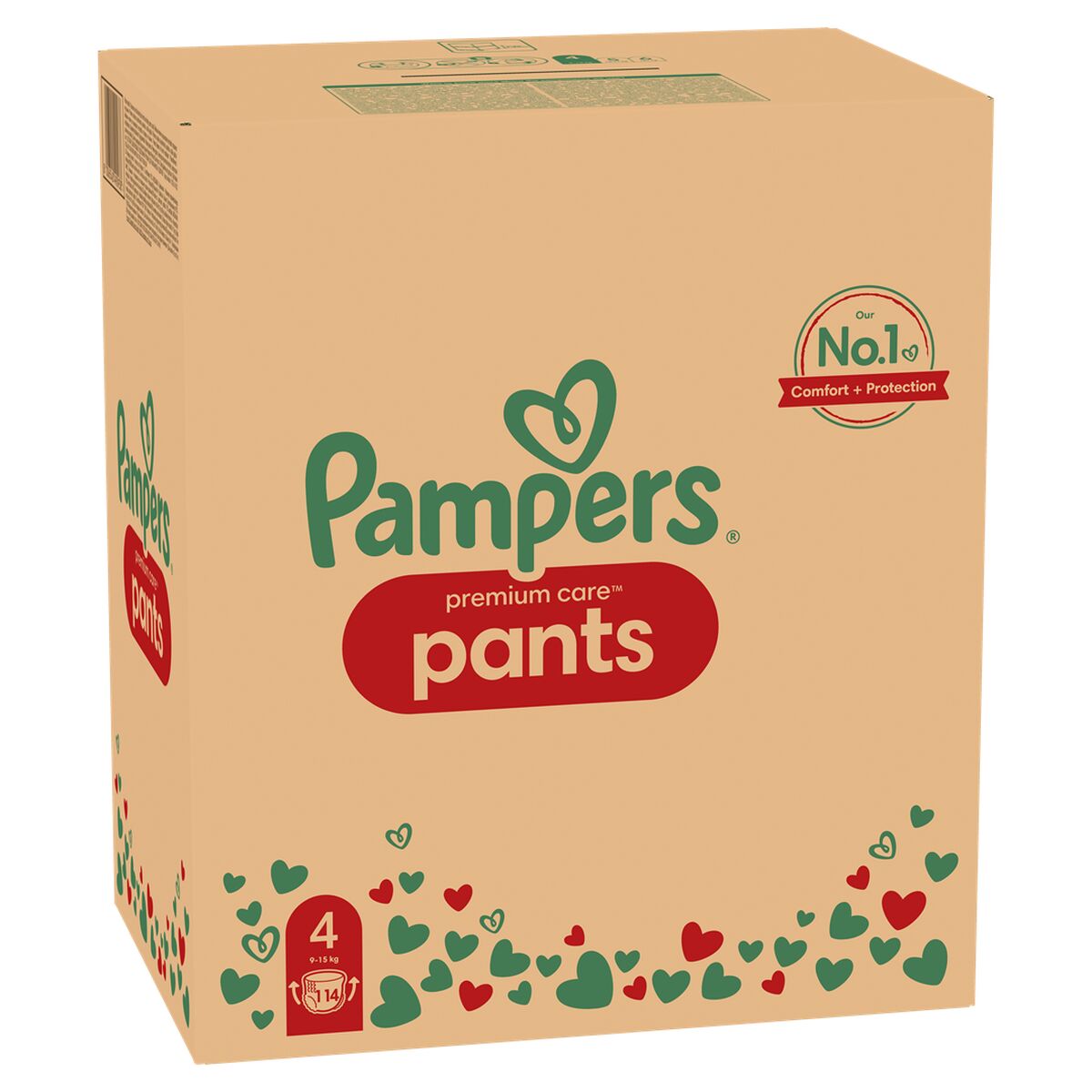 Fraldas descartáveis Pampers 9-15 kg 4 (114 Unidades) - EcoNest