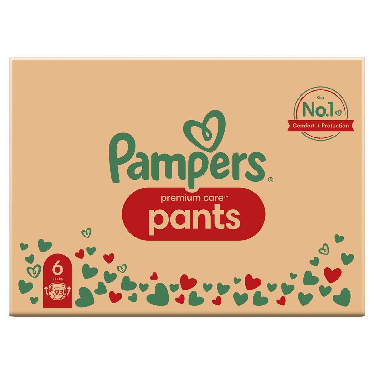 Fraldas descartáveis Pampers Premium 15-25 kg 6 (93 Unidades) - EcoNest