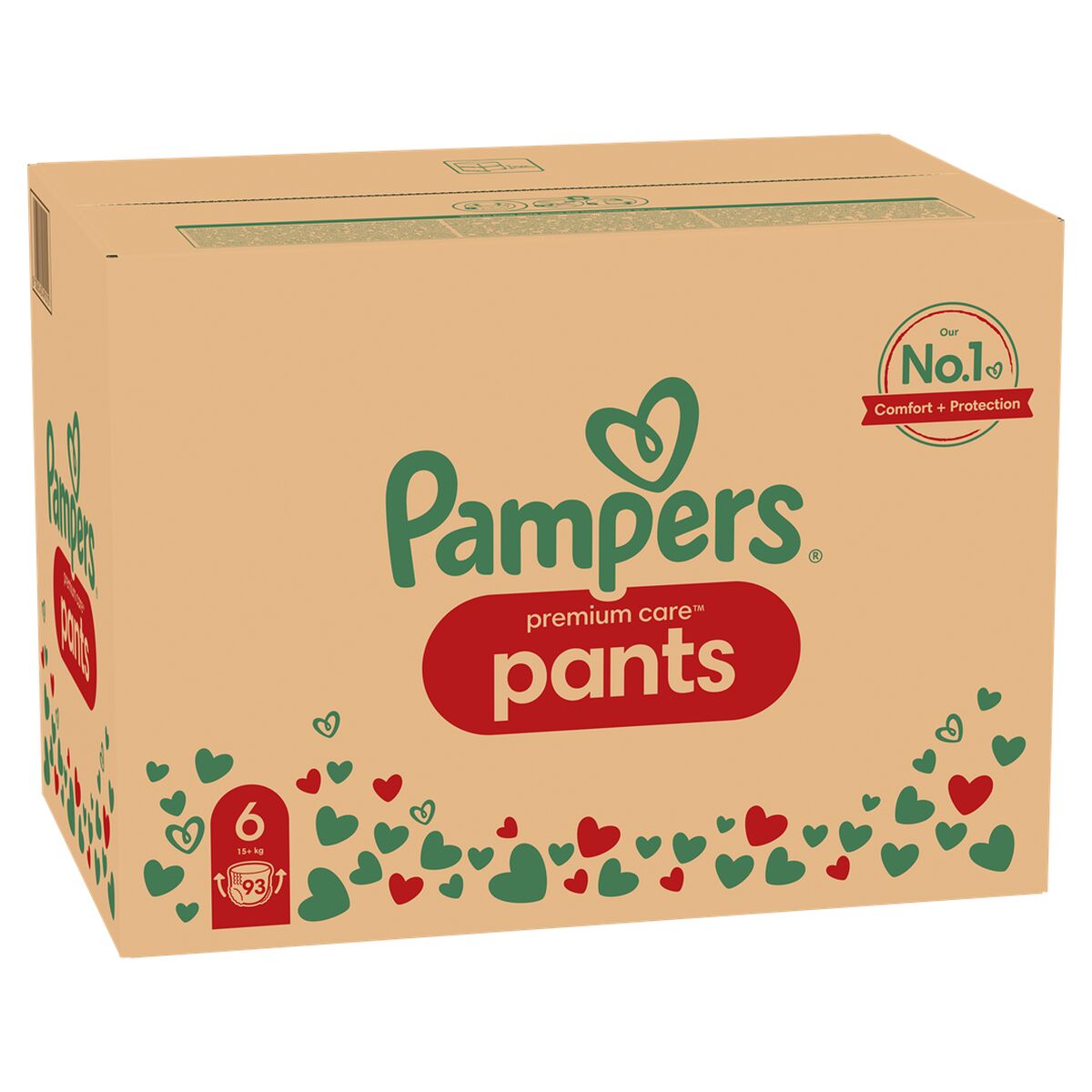 Fraldas descartáveis Pampers Premium 15-25 kg 6 (93 Unidades) - EcoNest