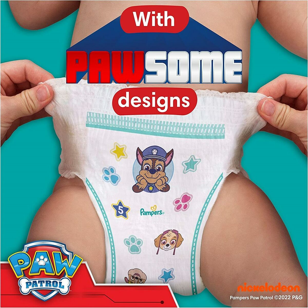 Fraldas descartáveis Pampers Paw Patrol 9-15 kg 4 (72 Unidades) - EcoNest