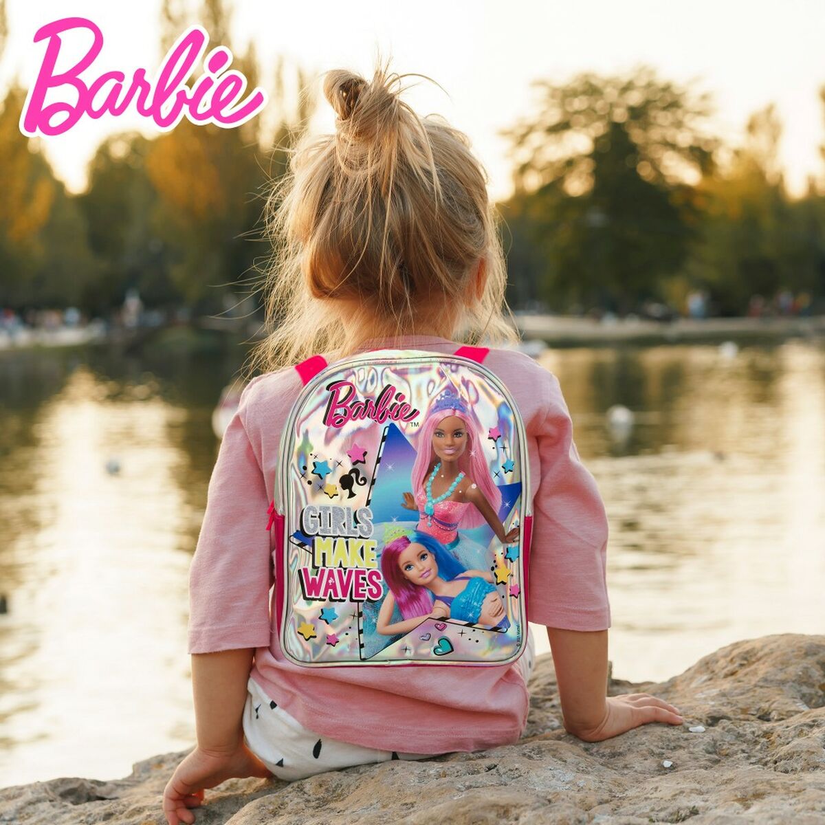 Jogo Criativo de Plasticina Barbie Fashion Mochila 14 Partes 600 g - EcoNest