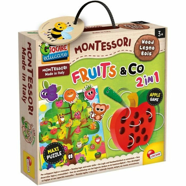 Jogo Educativo Lisciani Giochi Fruits & Co 2 in 1 - EcoNest