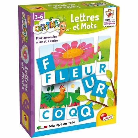 Jogo Educativo Lisciani Giochi Lettres et Mots - EcoNest