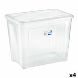 Caixa de Armazenagem com Tampa Combi Tontarelli 8035655000EAN 67 L 59 x 39 x 46 cm (4 Unidades) - EcoNest