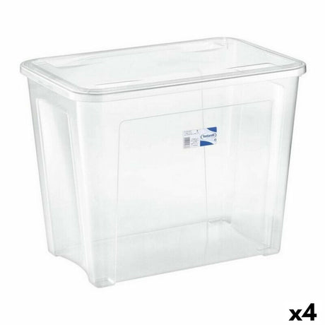 Caixa de Armazenagem com Tampa Combi Tontarelli 8035655000EAN 67 L 59 x 39 x 46 cm (4 Unidades) - EcoNest