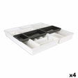 Organizador de Talheres Tontarelli Bella Branco 7 Peças 49,5 x 49,2 x 6,7 cm (4 Unidades) - EcoNest