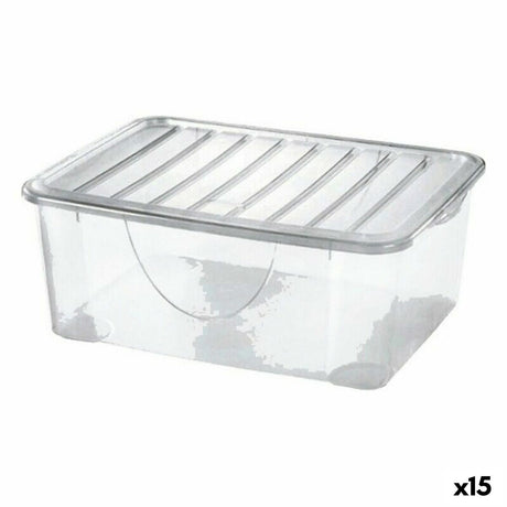 Caixa de Armazenagem com Tampa Tontarelli Dodo's (36 x 26,4 x 14,2 cm) 36 x 26,4 x 14,2 cm (15 Unidades) - EcoNest