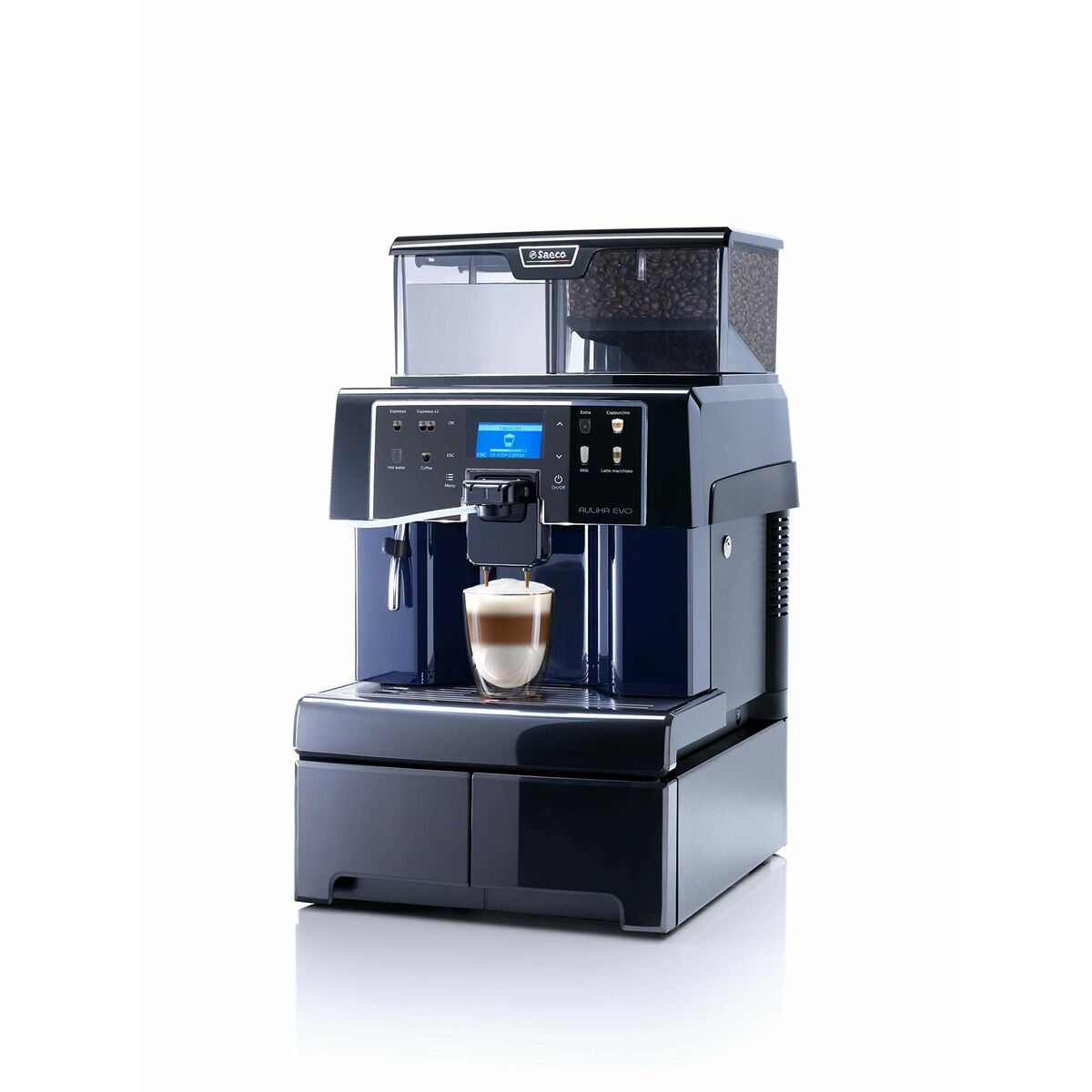 Cafeteira Superautomática Saeco Aulika EVO TOP 1300 W 15 bar Preto - EcoNest