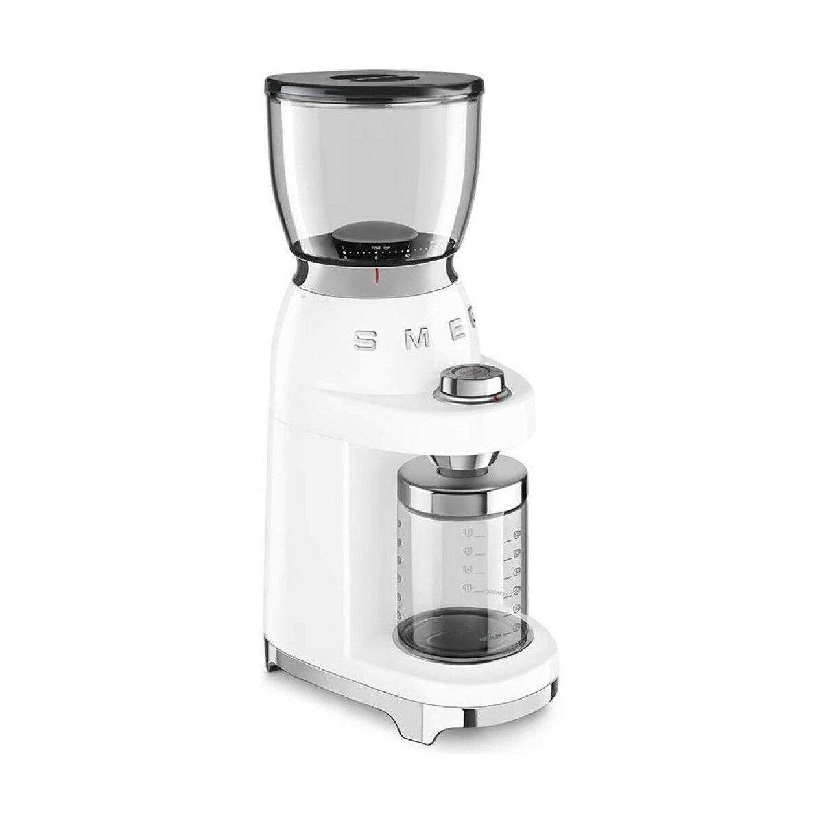 Moinho Elétrico Smeg CGF01WHEU 150 W Branco 350 g - EcoNest