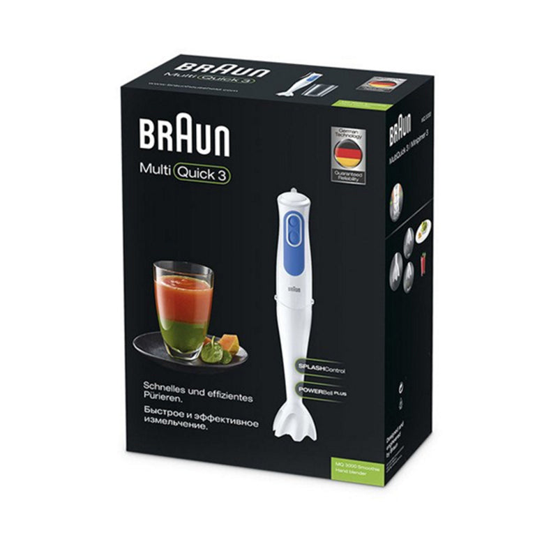 Liquidificadora Braun MQ 3000 Smoothie Branco Branco/Azul 700 W - EcoNest