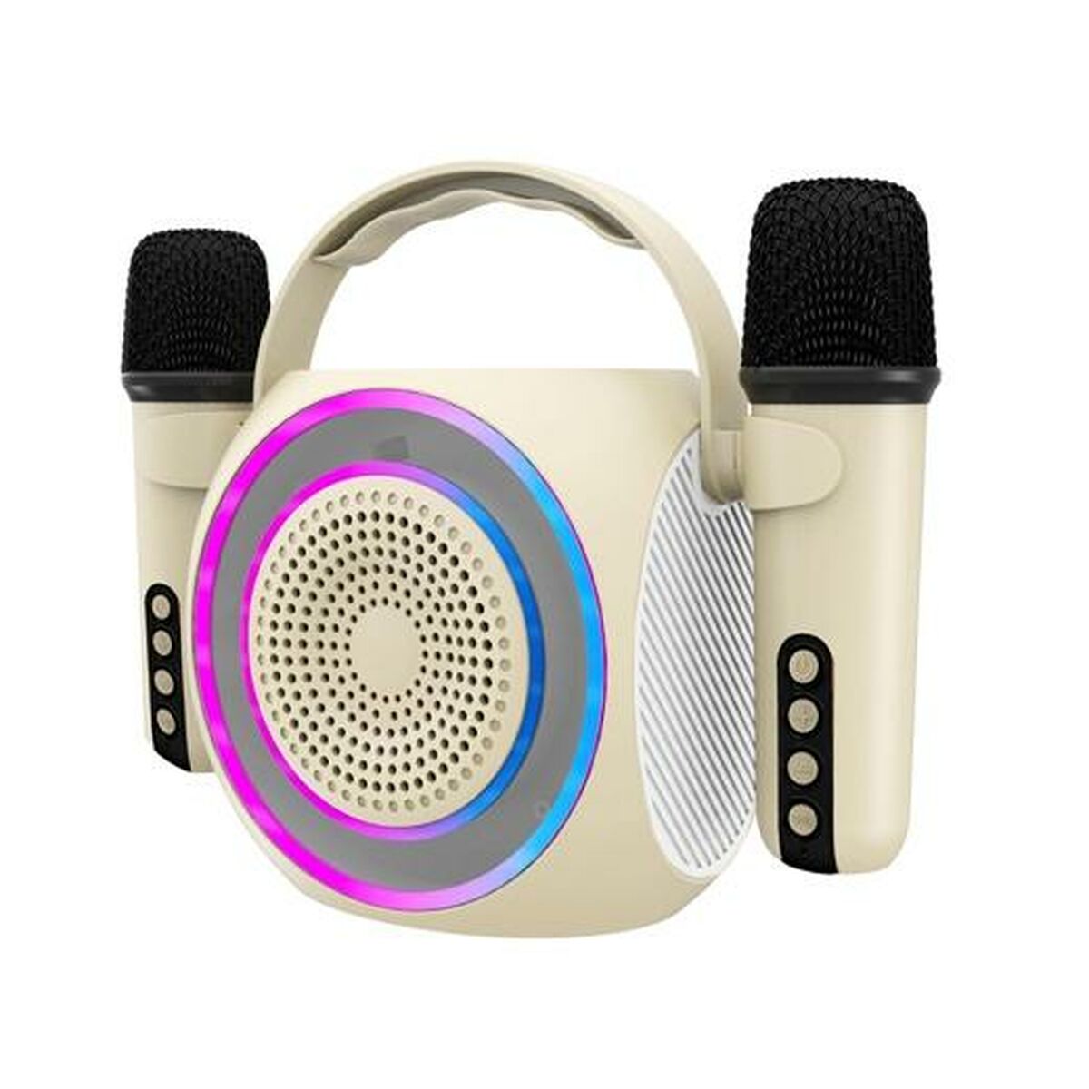 Altifalante com microfone para karaoke Celly Branco - EcoNest