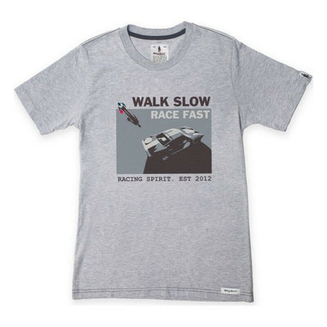 Camisola de Manga Curta Homem OMP Walk Slow Cinzento - EcoNest
