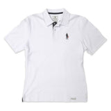 Polo de Manga Curta Homem OMP Driver Icon Branco - EcoNest