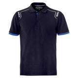 Polo de Manga Curta Sparco Tech Stretch Azul Marinho - EcoNest