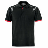 Polo de Manga Curta Homem Sparco S02407NR4XL Preto - EcoNest