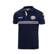 Polo de Manga Curta Homem Sparco Martini Racing Azul Marinho (Tamanho M) - EcoNest