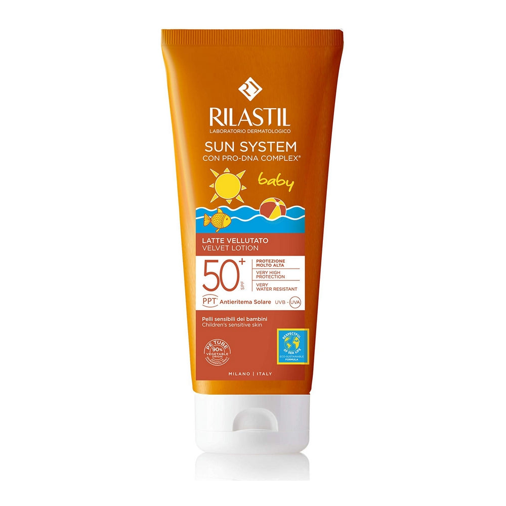 Leite Solar Infantil Rilastil Sun System Spf 50+ (200 ml) - EcoNest