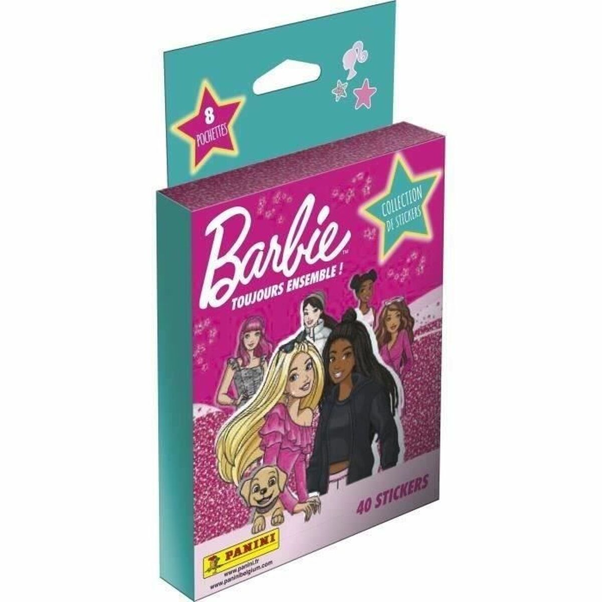 Pack de cromos Barbie Toujours Ensemble! Panini 8 Sobrescritos - EcoNest