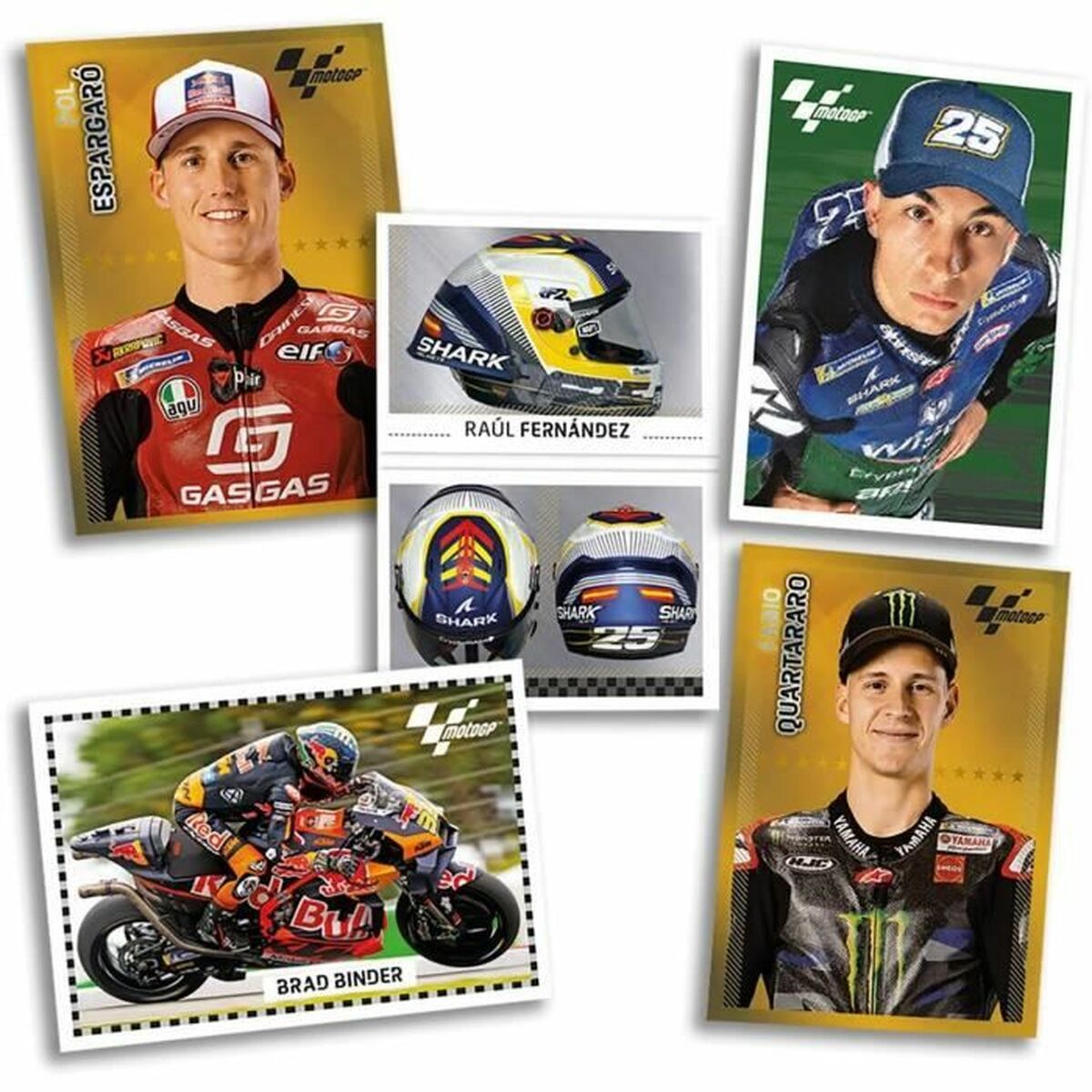 Pack de cromos Panini Moto GP 2023 36 Sobrescritos - EcoNest