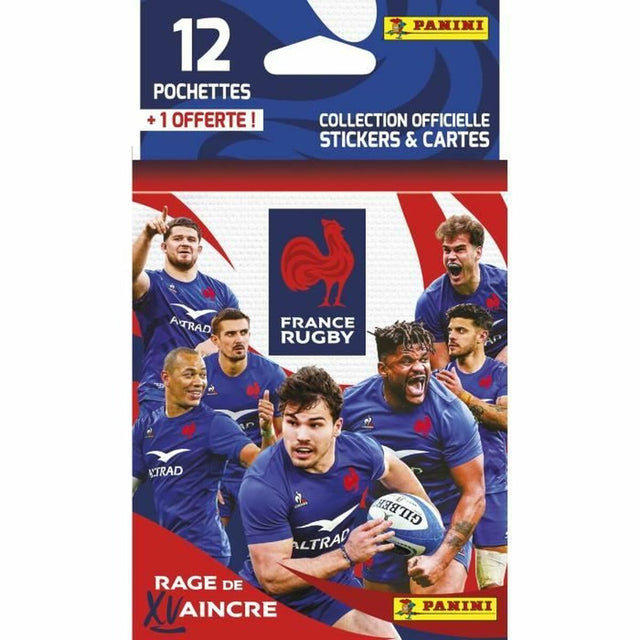 Pack de cromos Panini France Rugby 12 Sobrescritos - EcoNest