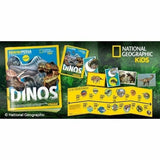 Pack de cromos Panini National Geographic - Dinos (FR) 7 Sobrescritos