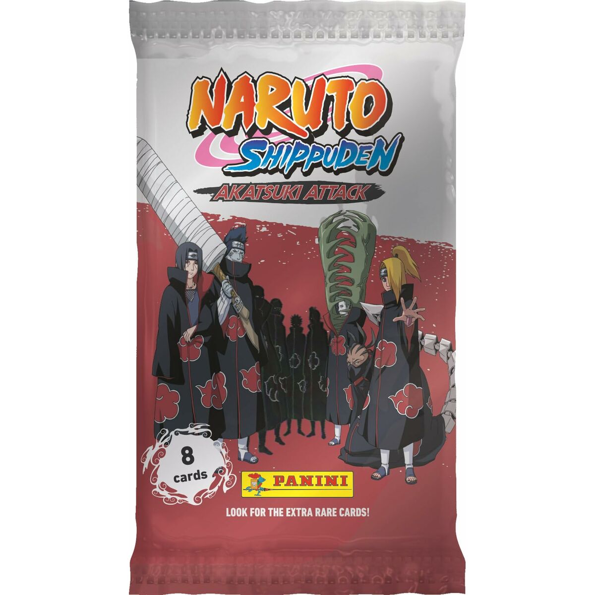 Conjunto de cartas colecionáveis Panini Naruto Shippuden: Akatsuki Attack - EcoNest