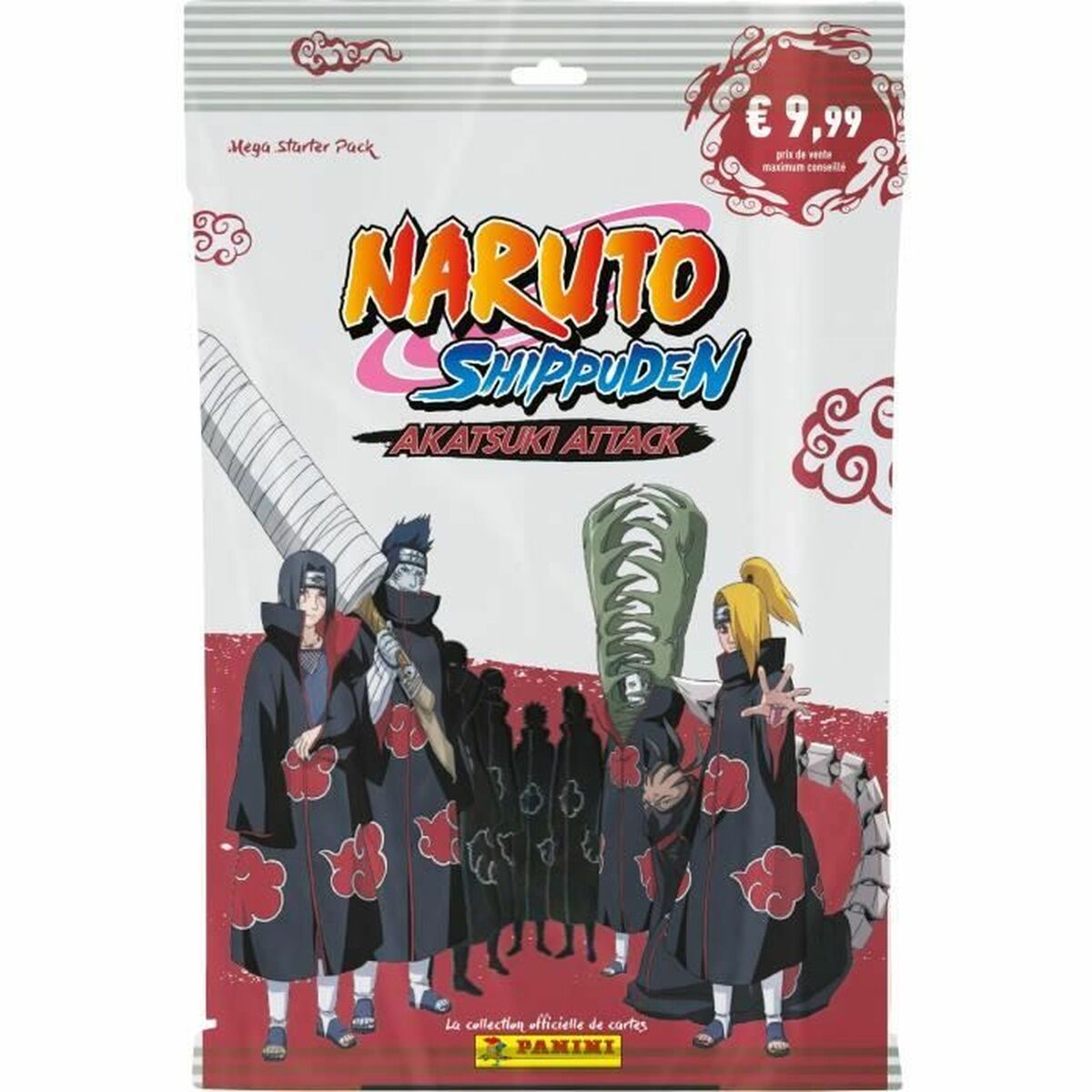 Conjunto de cartas colecionáveis Panini Naruto Shippuden: Akatsuki Attack - EcoNest