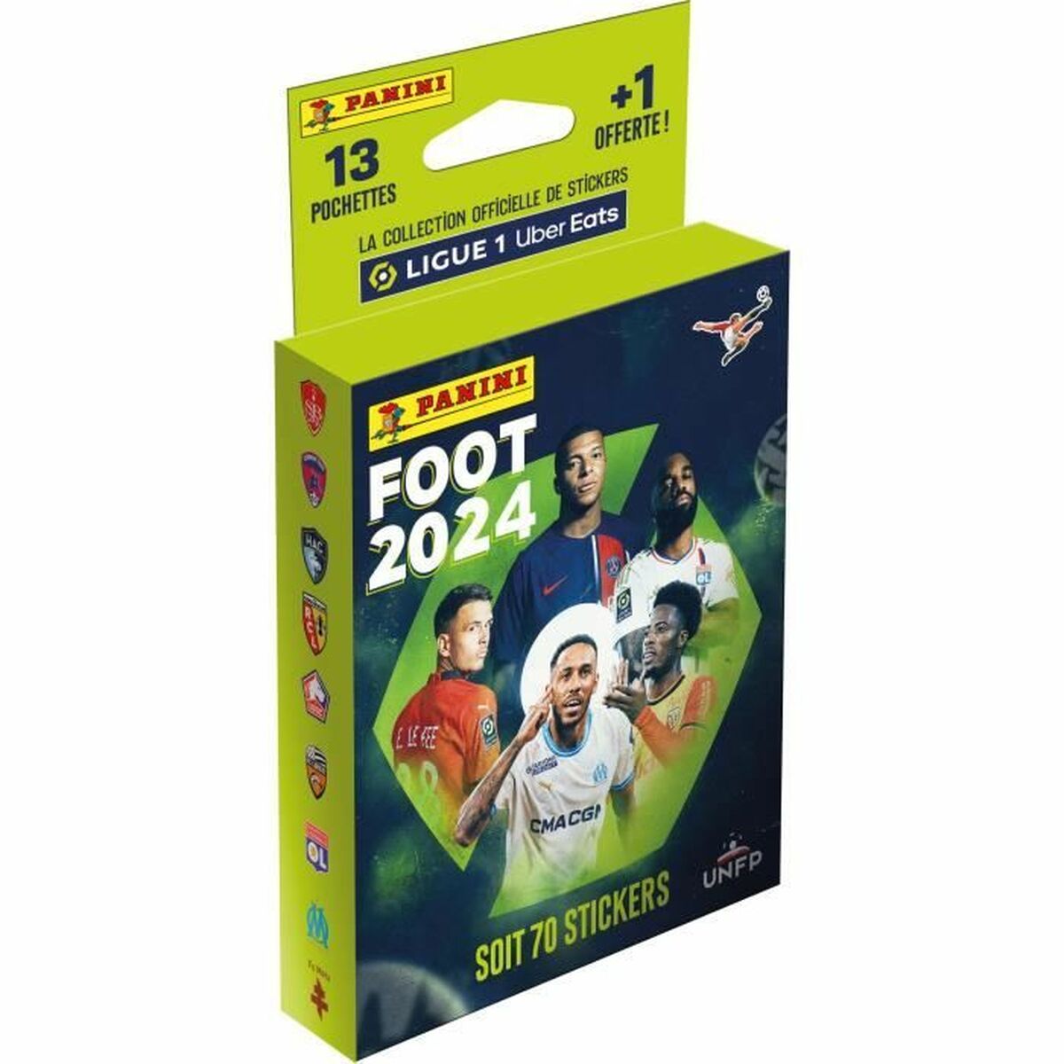 Conjunto de cromos Panini LIGUE 1 Uber Eats Foot 2024 (FR) 18 Sobrescritos - EcoNest