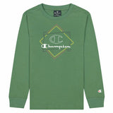 Shirt Infantil Champion Athletic Crewneck Verde - EcoNest