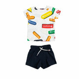 Conjunto Desportivo para Crianças Champion Baby White - EcoNest