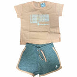 Conjunto Desportivo para Crianças Champion Baby Beige Bege - EcoNest