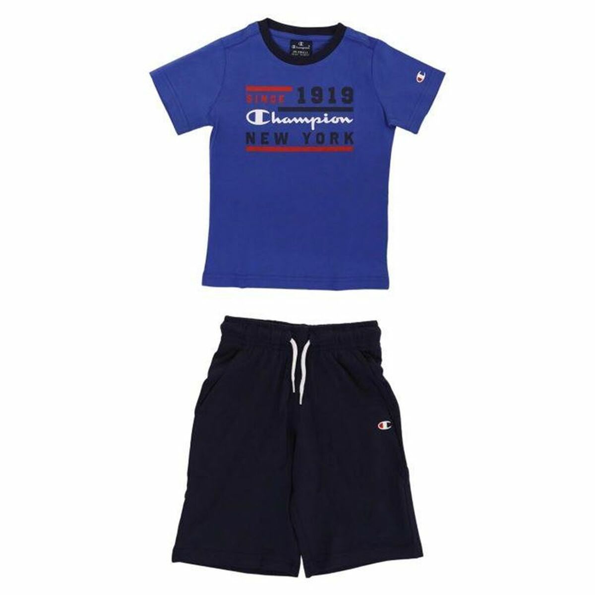 Conjunto Desportivo para Crianças Champion Azul 2 Peças - EcoNest