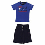 Conjunto Desportivo para Crianças Champion Azul 2 Peças - EcoNest