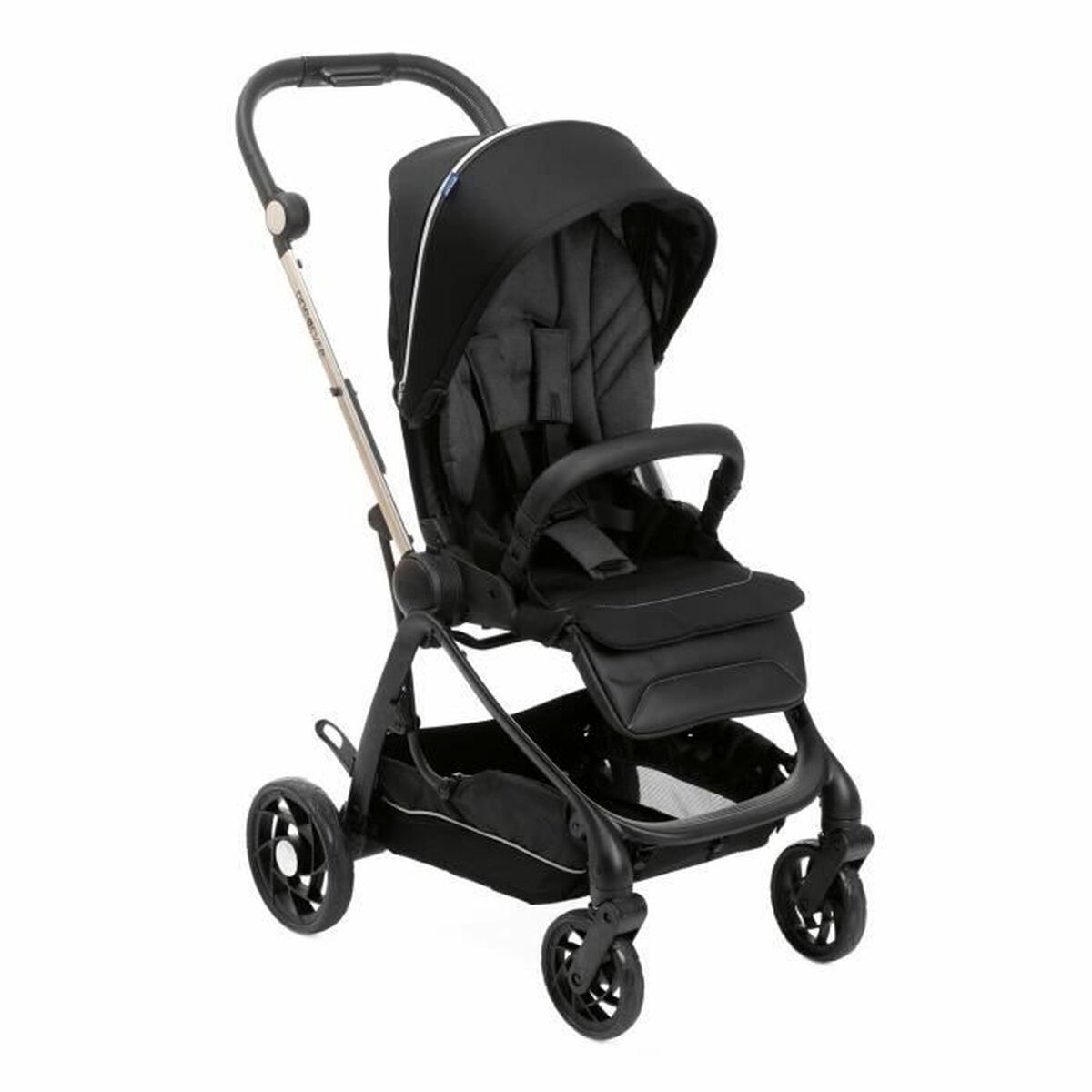 Carrinho de passeio para bebê Chicco Preto - EcoNest