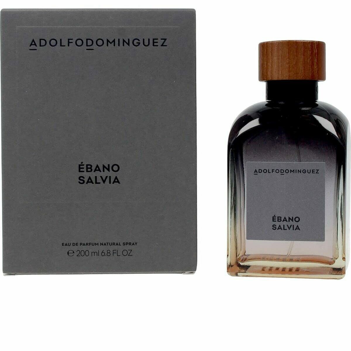 Perfume Homem Adolfo Dominguez EDP Ébano Salvia 200 ml - EcoNest