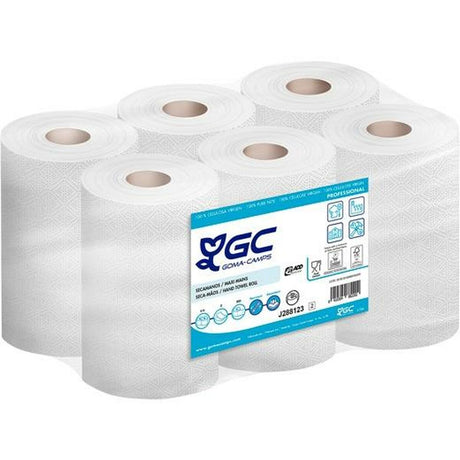Papel para secar as mãos GC Branco 60 m - EcoNest