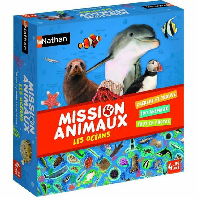 Jogo de Mesa Nathan Mission Animals Oceans (FR) - EcoNest