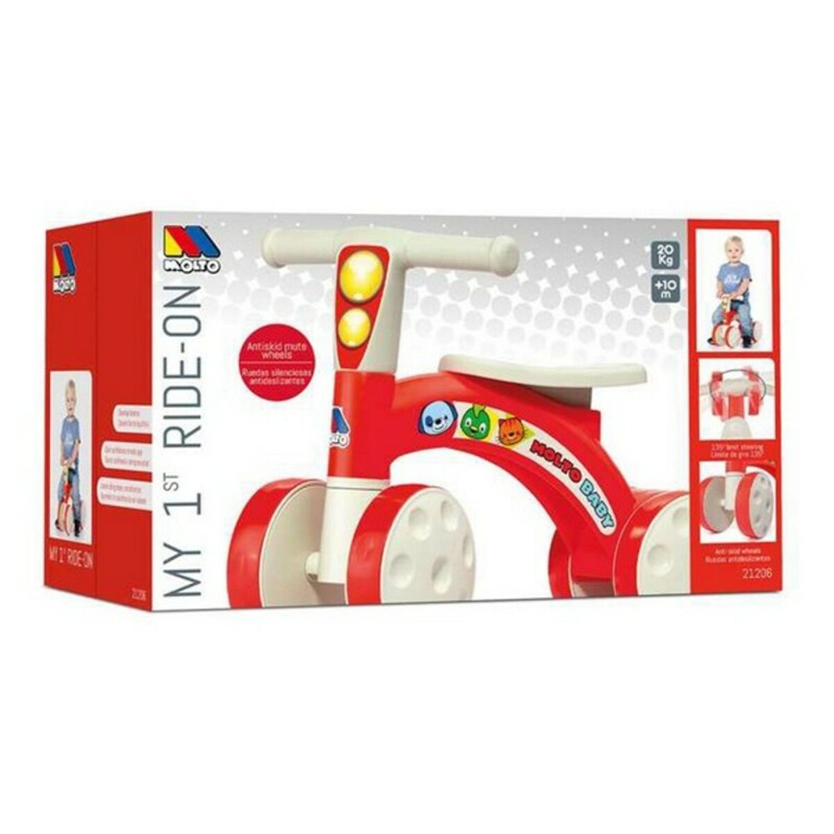 Andarilho Moltó Vermelho - EcoNest