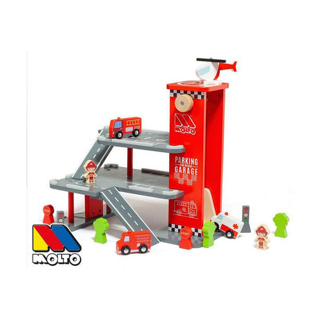 Garagem Parking com Veículos Moltó Grand Parking 16 Peças - EcoNest